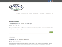 Tablet Screenshot of ekebergsk.com